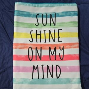 Thirty-One Multicolor Striped Thermal/ Waterproof Bag